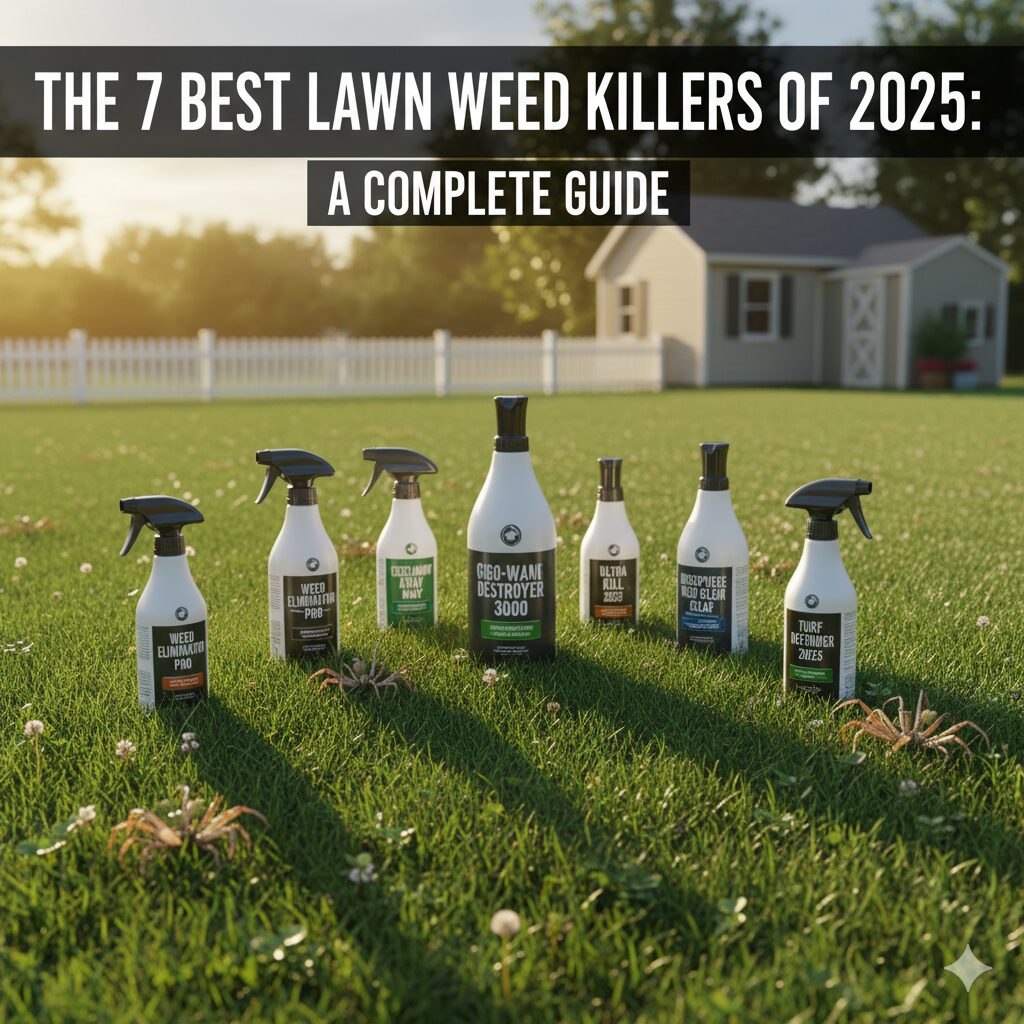 A single dandelion weed growing in the middle of a pristine green lawn.
