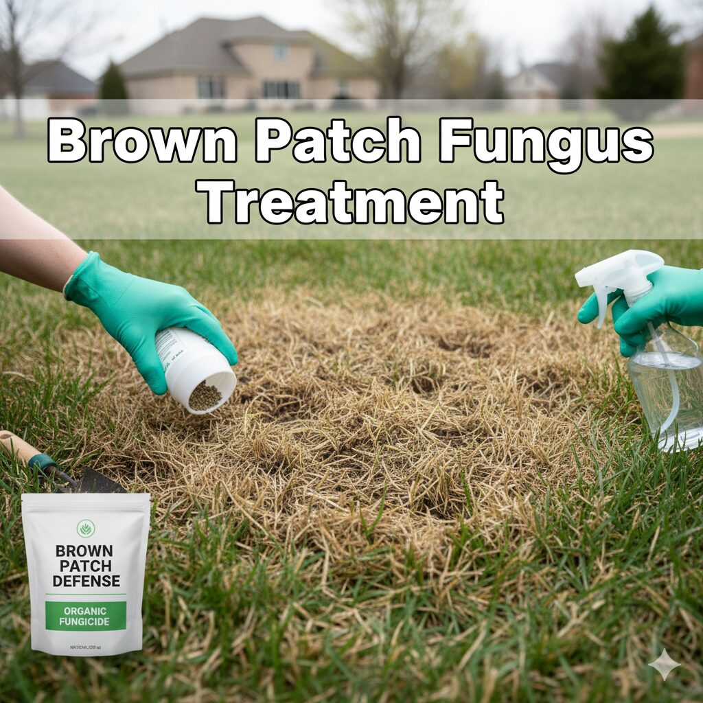 Brown patch fungus treatment