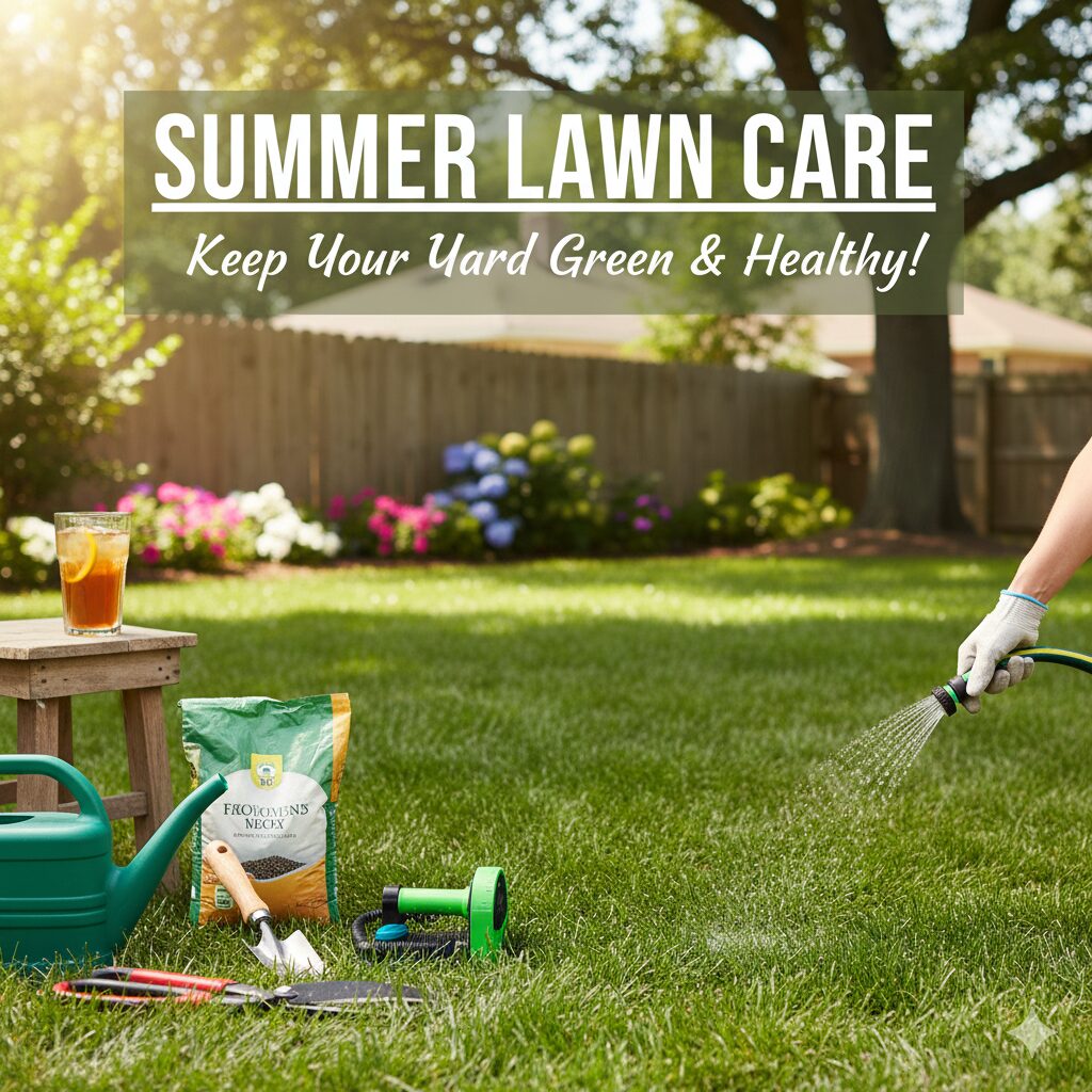 lawn maintenance tips for summer