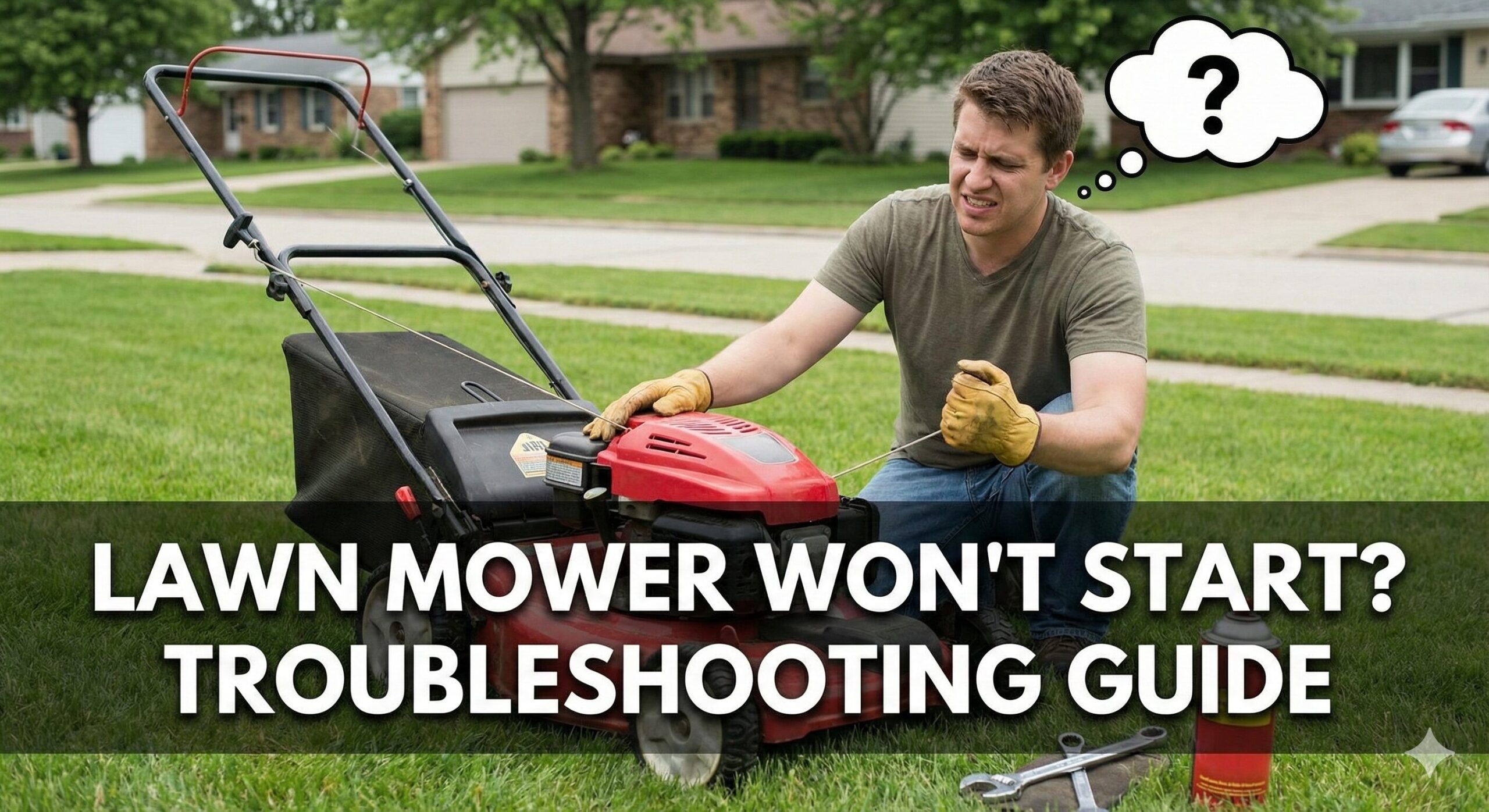 Lawn mower won't start