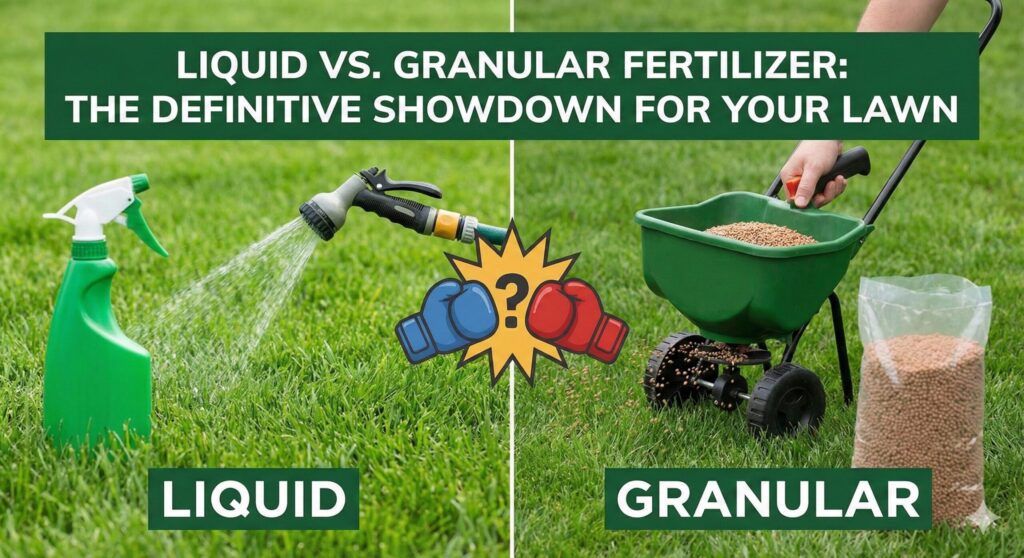 Liquid vs. Granular Fertilizer