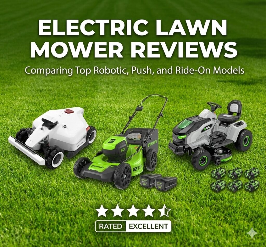 electric lawn mower reviews