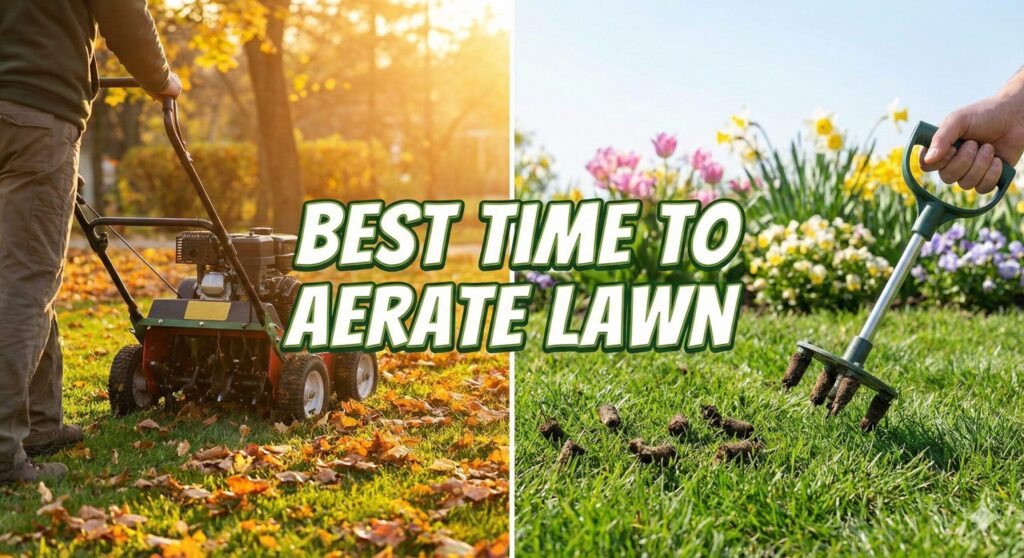 best time to aerate lawn