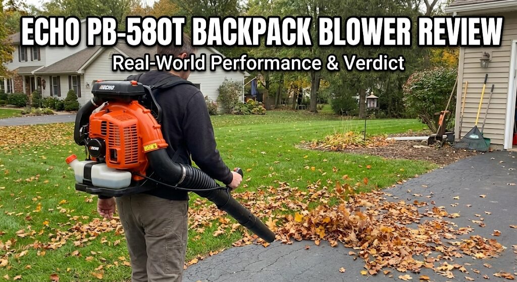 Echo PB-580T Backpack Blower Review