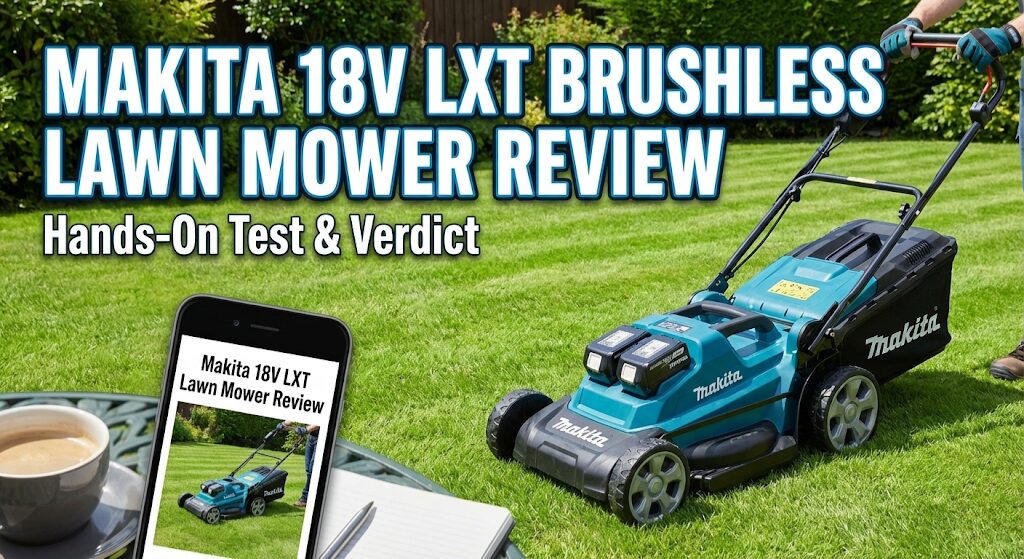 Makita 18V LXT Brushless Lawn Mower Review