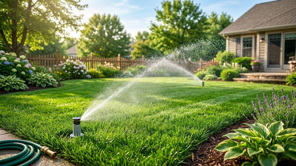 Lawn care watering irrigation